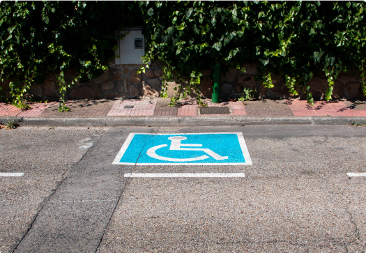 Estacionamiento Minusválidos